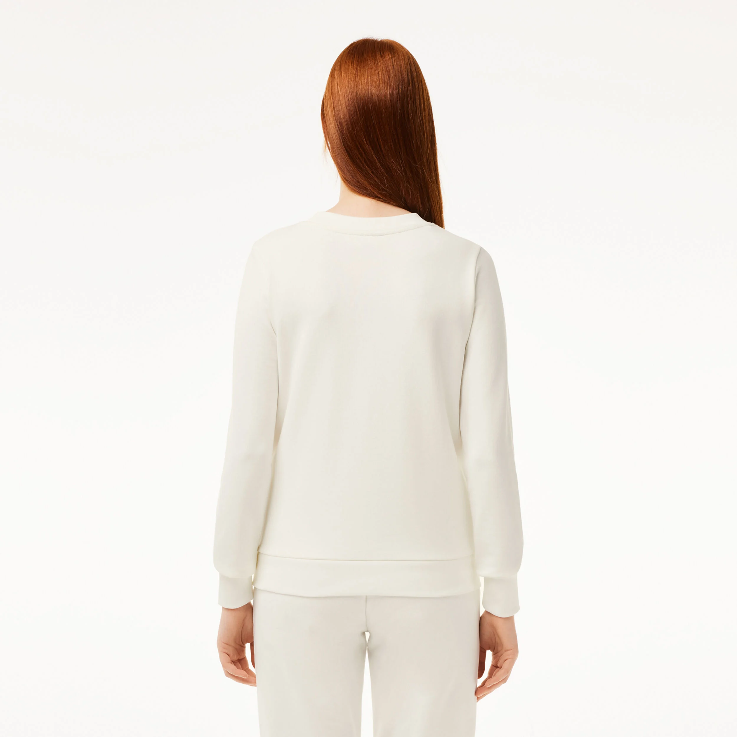 Lacoste Sweat-shirt Femmes - Blanc