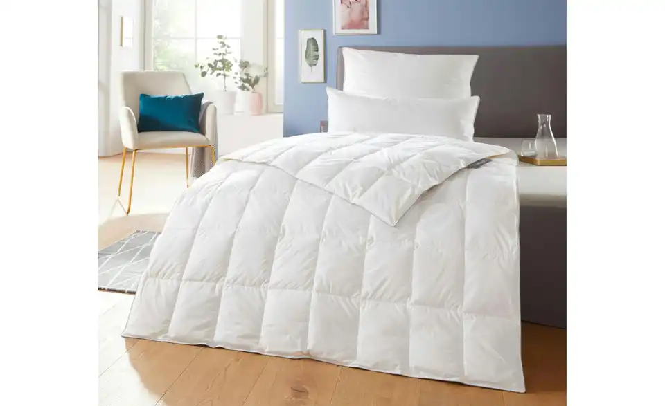 Daunendecke leicht 200 cm 135 cm 300 g
