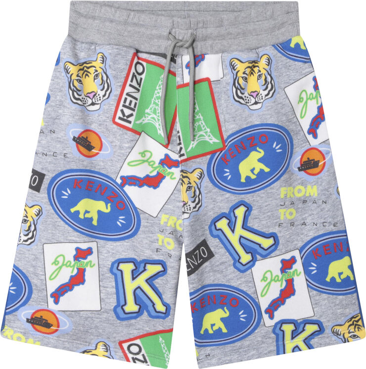 Kenzo BERMUDA SHORTS Grey marl
