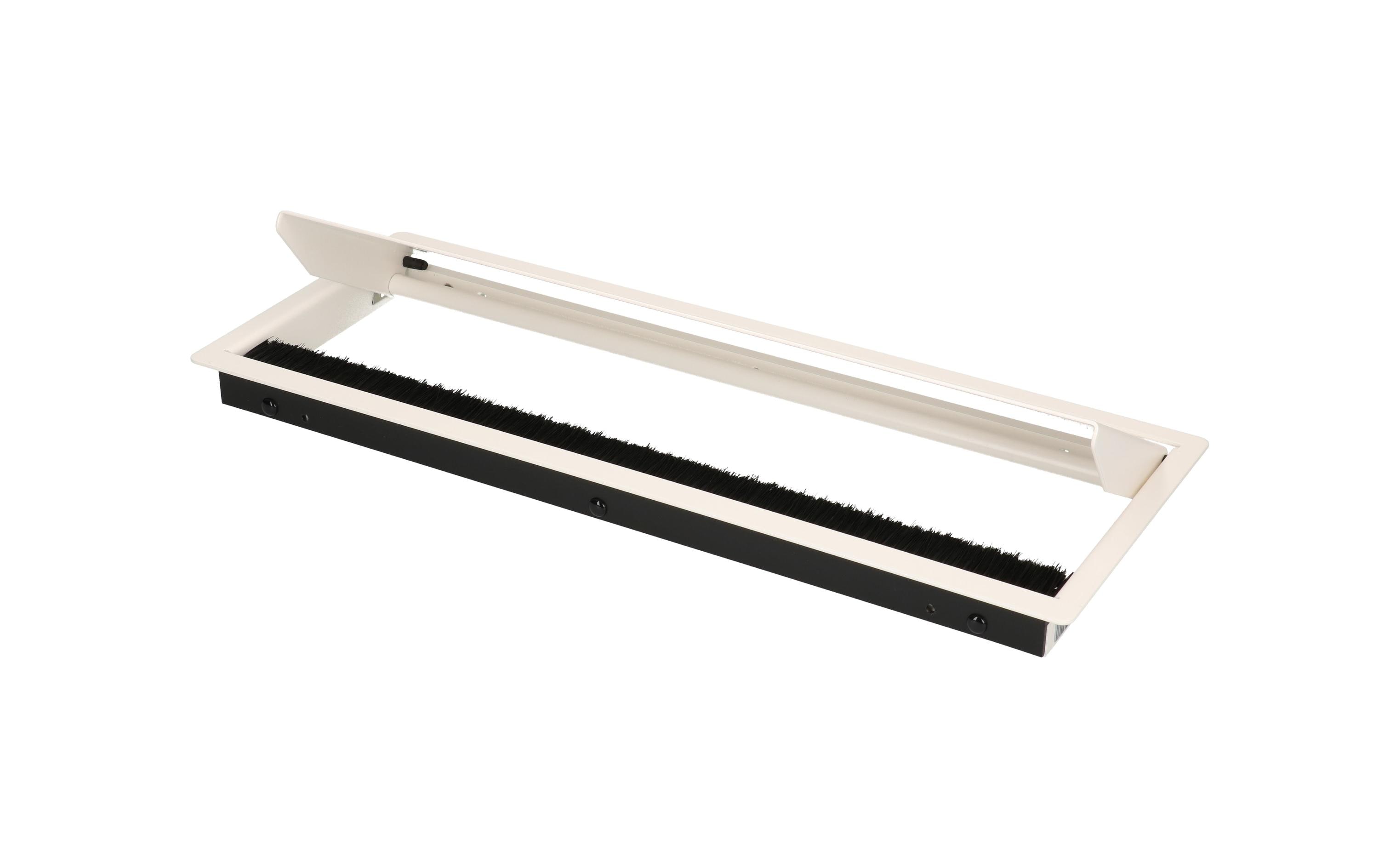 Einbaurahmen CONI COVER lang Weiss matt<br>Abdeckung, 3-fach, für Einbaurahmen lang, weiss