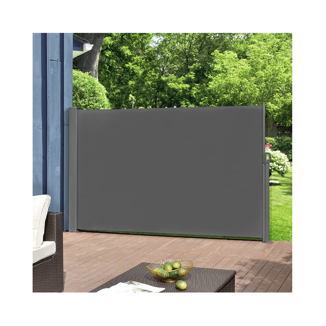 FS-STAR Seitensichtschutz Anthrazit 300x160cm