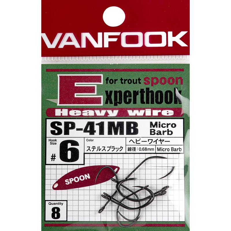 Hameçon Simple Vanfook Expert Hook For Trout Spoon Sp-41Mb - Par 5