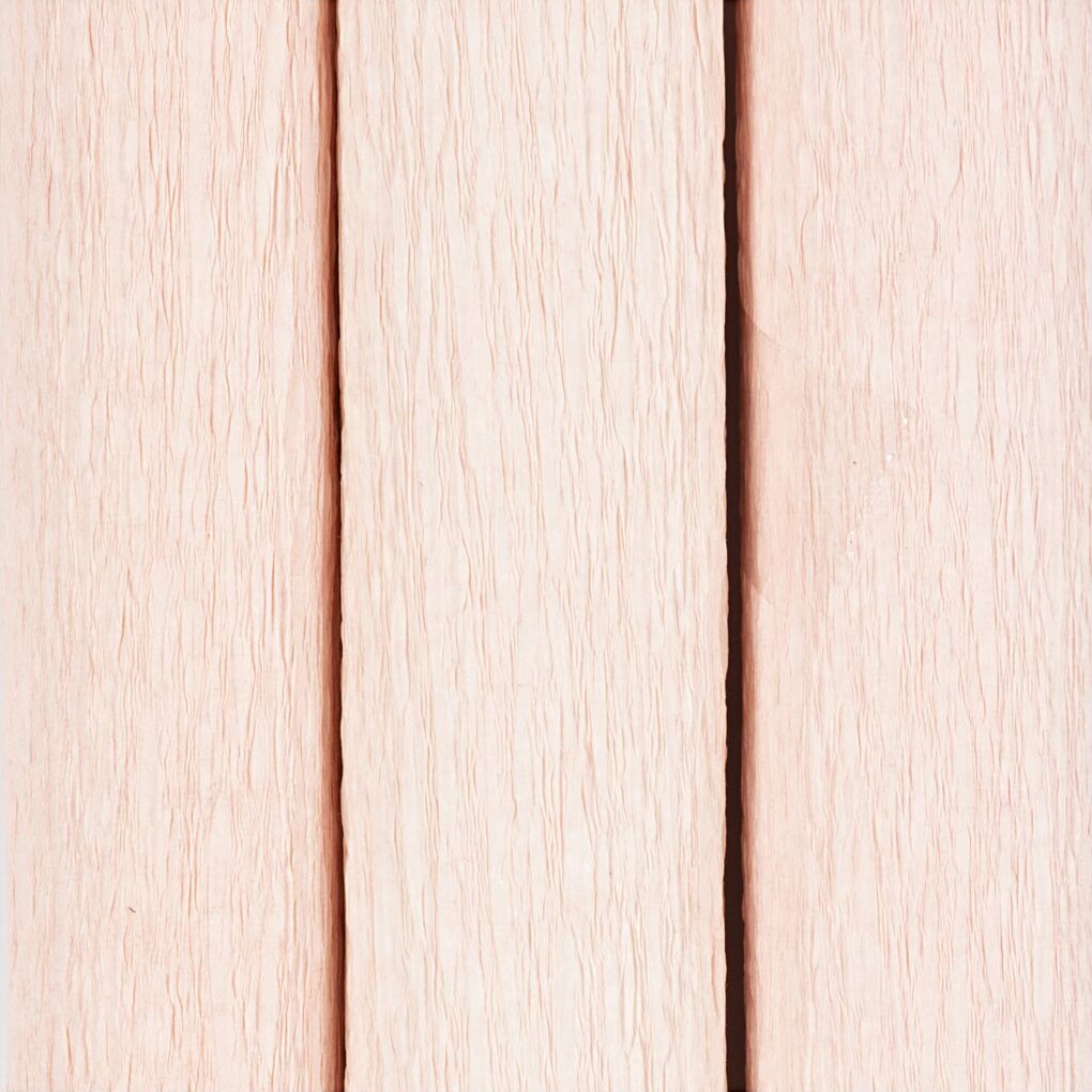 Crepepapir - 25X60 CM - Stræk/Crepe 180% - 105 G - Soft Rosa - 3 Ark