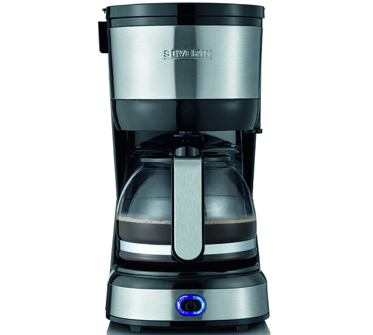 Cafetière filtre compacte KA 4808 Inox et Noir Severin + offre cadeau
