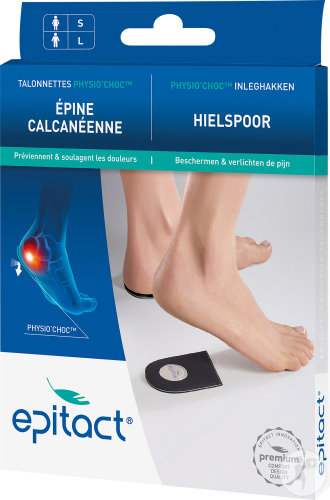 Epitact Épine Calcanéenne Talonnettes Au Physio'Choc Femme 1 Paire (0661)
