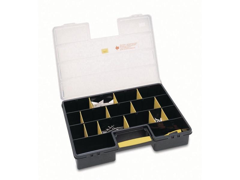 Stanley Organizer Standard mit 25 Fächern Orangisation von Werkzeugen, Zubehör und Kleinteilen