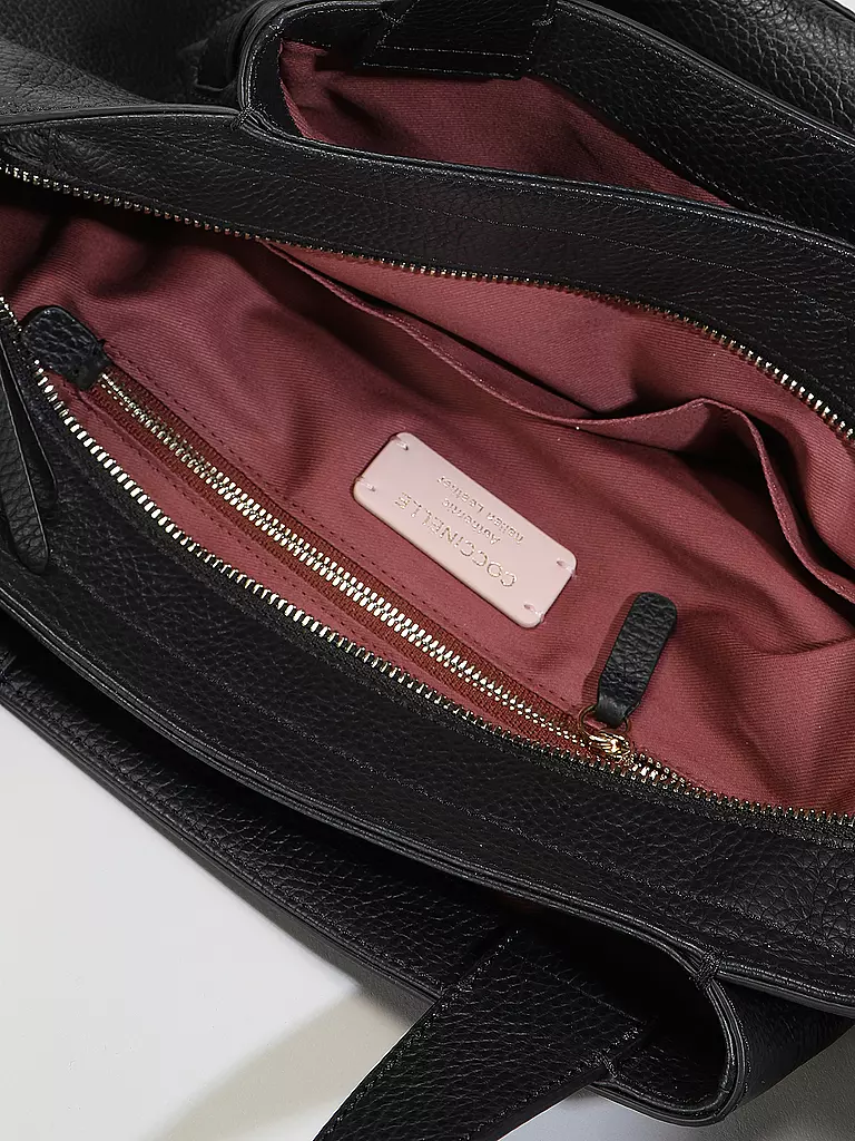 COCCINELLE Ledertasche - Henkeltasche COCCINELLEMALORY schwarz