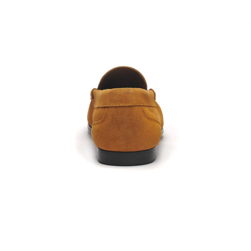 BYRON SUEDE Yellow Mustard Regular MOCASSIN-Mocassin pour homme en cuir suede