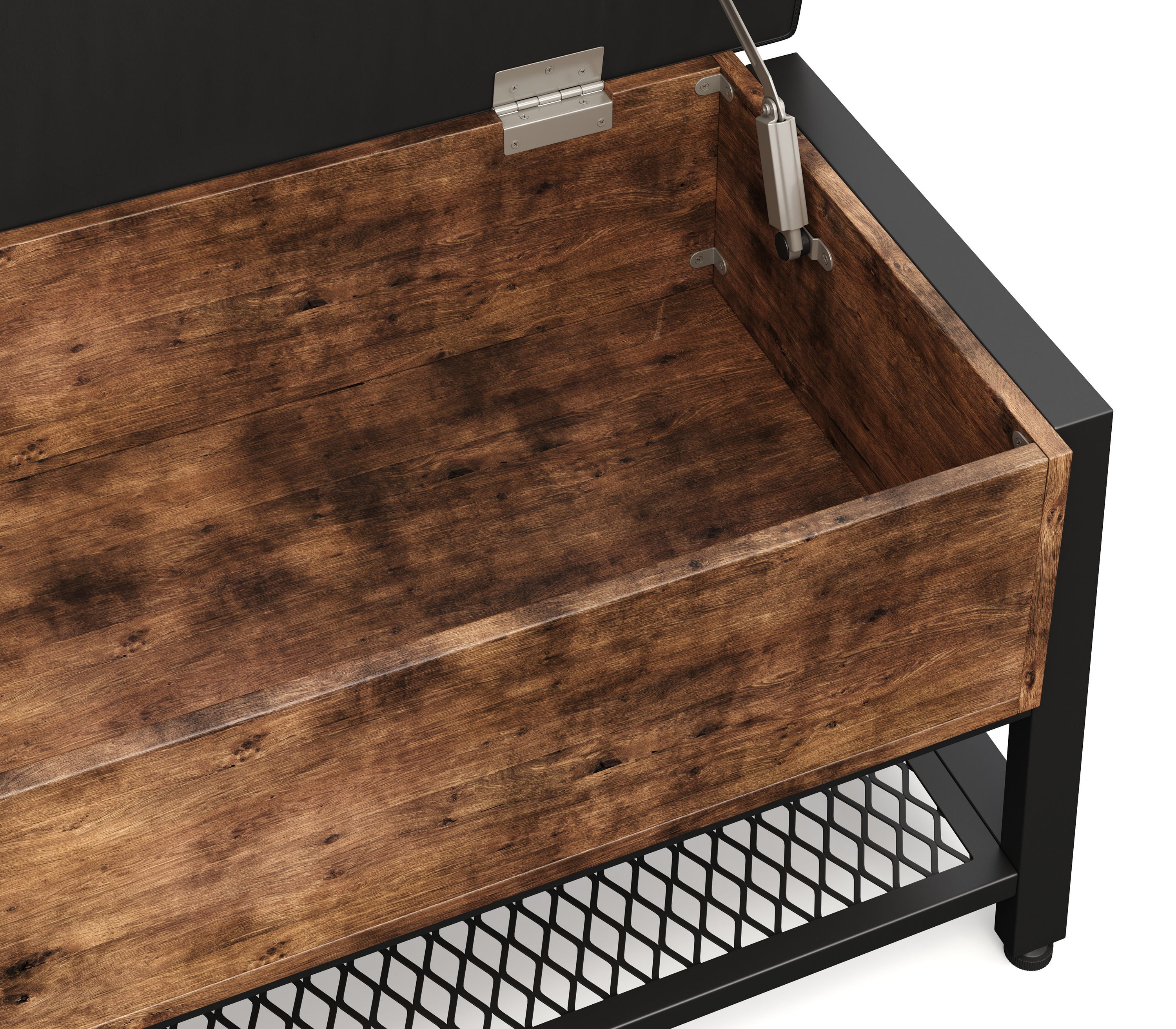 Sitzbank Leder Vintage BONITA