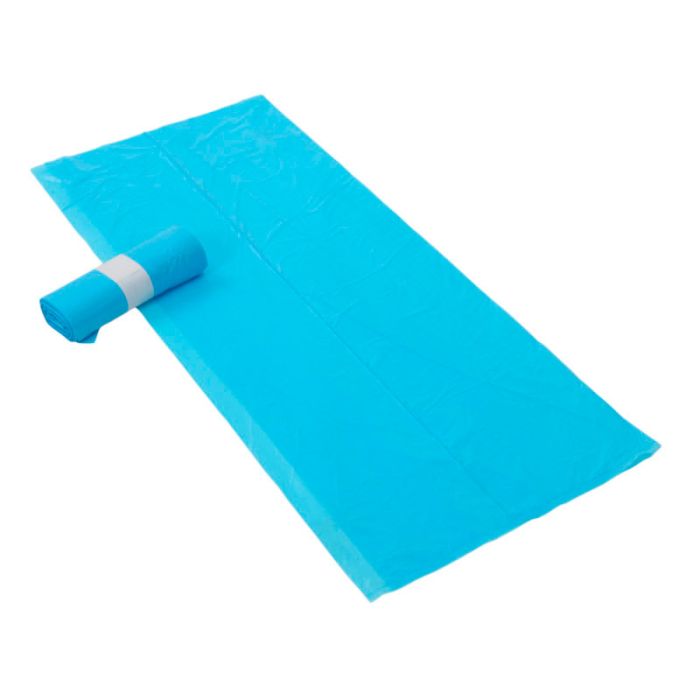 200st Afvalzakken 90x110cm LDPE 70mu T70 148L blauw (1002480)
