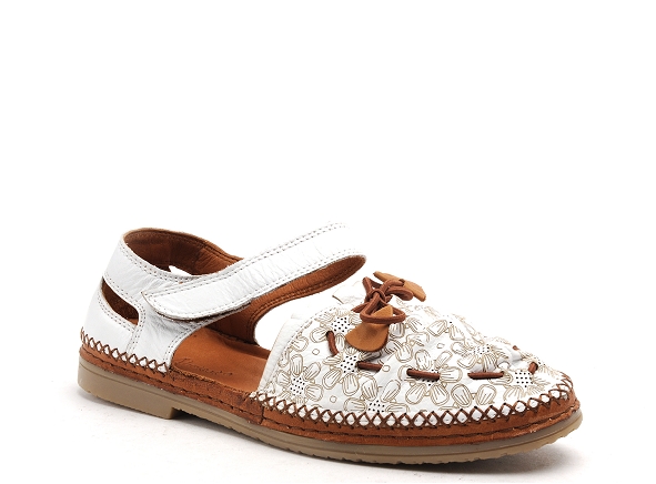 Coco abricot basses femme sabal blanc