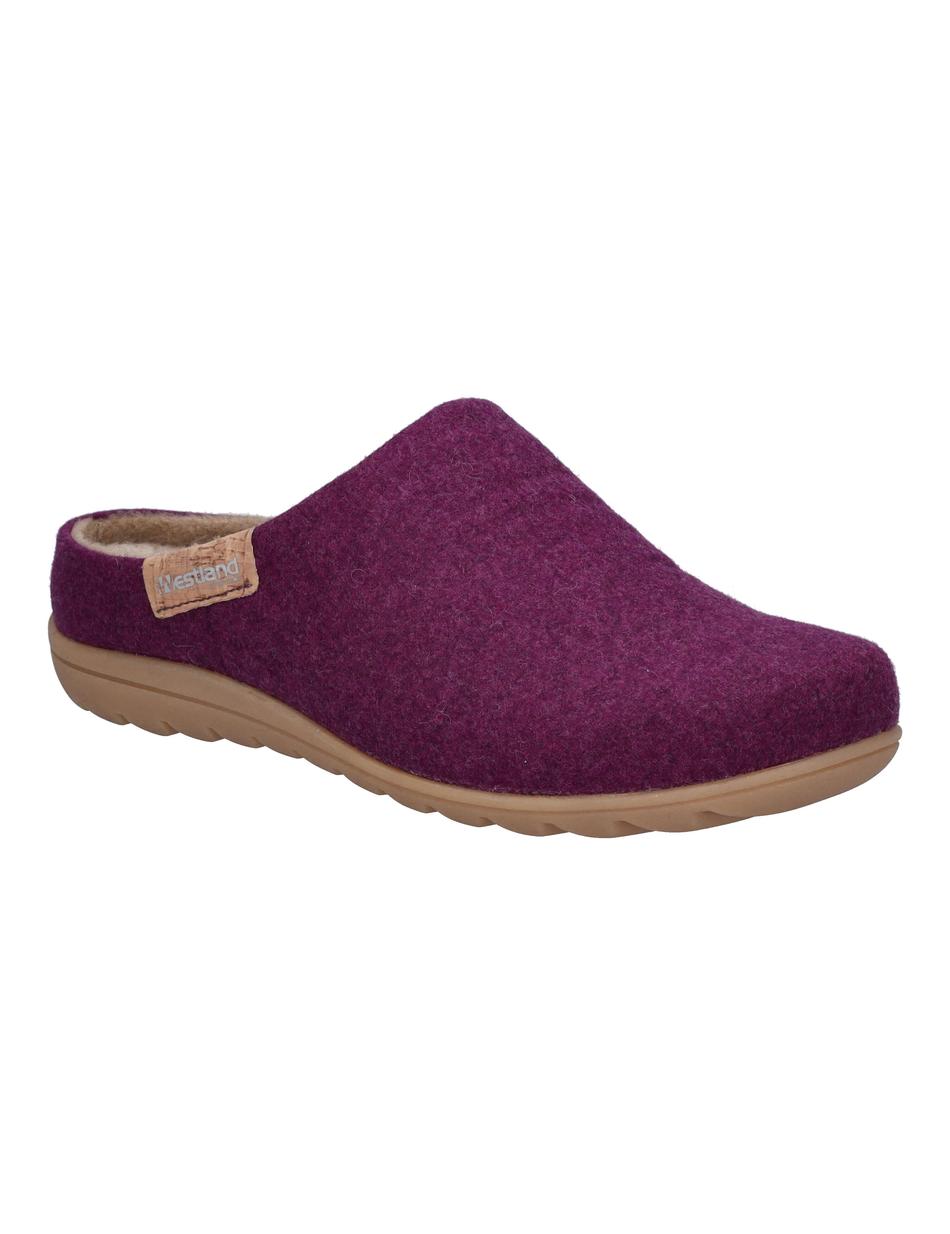 Hausschuh Cadiz 01, purple
