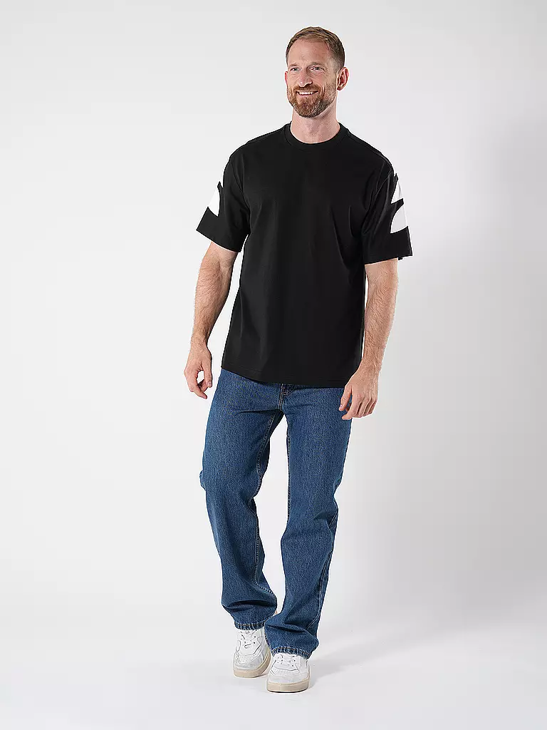 MCM T-Shirt  schwarz