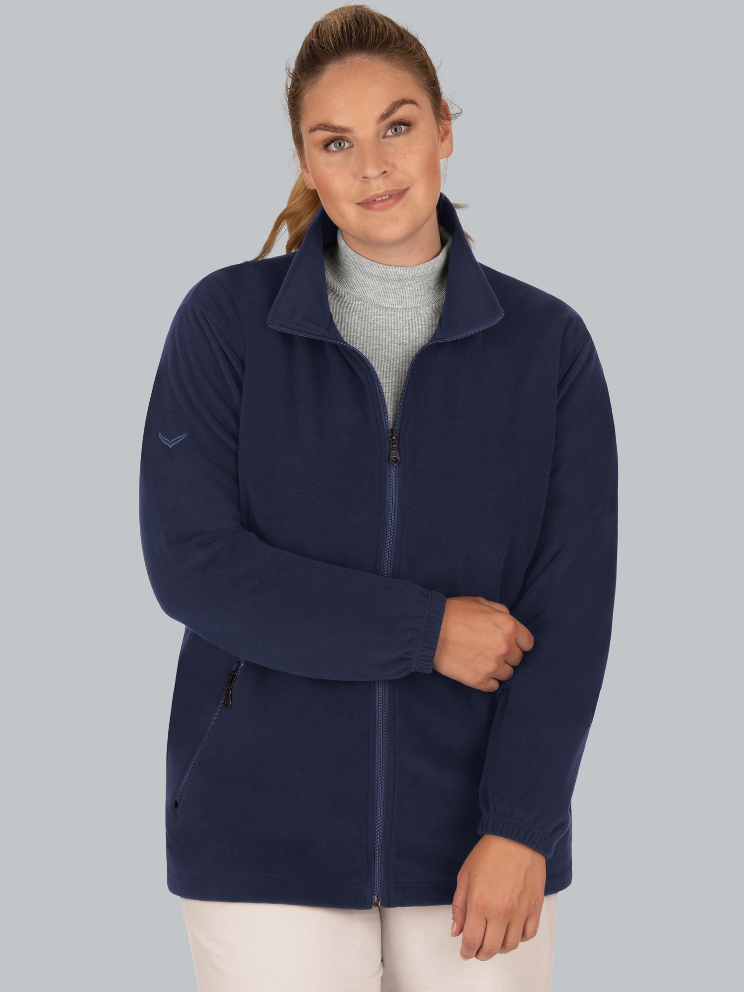 Fleecejacke Navy