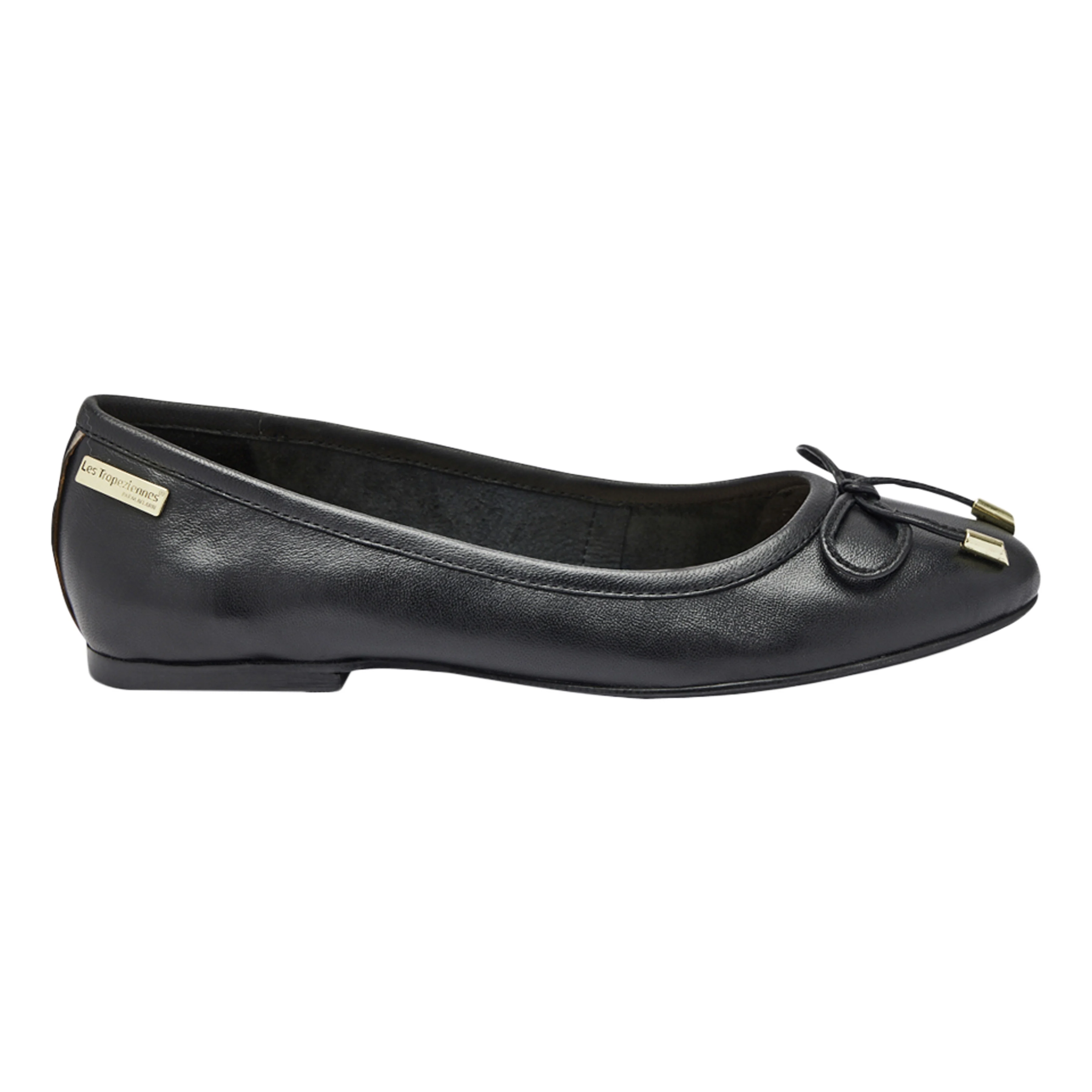 Ballerines en cuir | Noir
