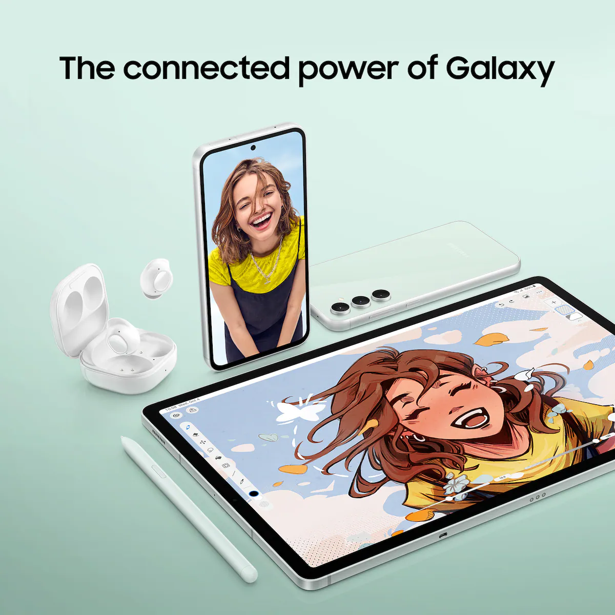 Samsung Galaxy S23 FE 5G smarttelefon 8/128GB Lilla