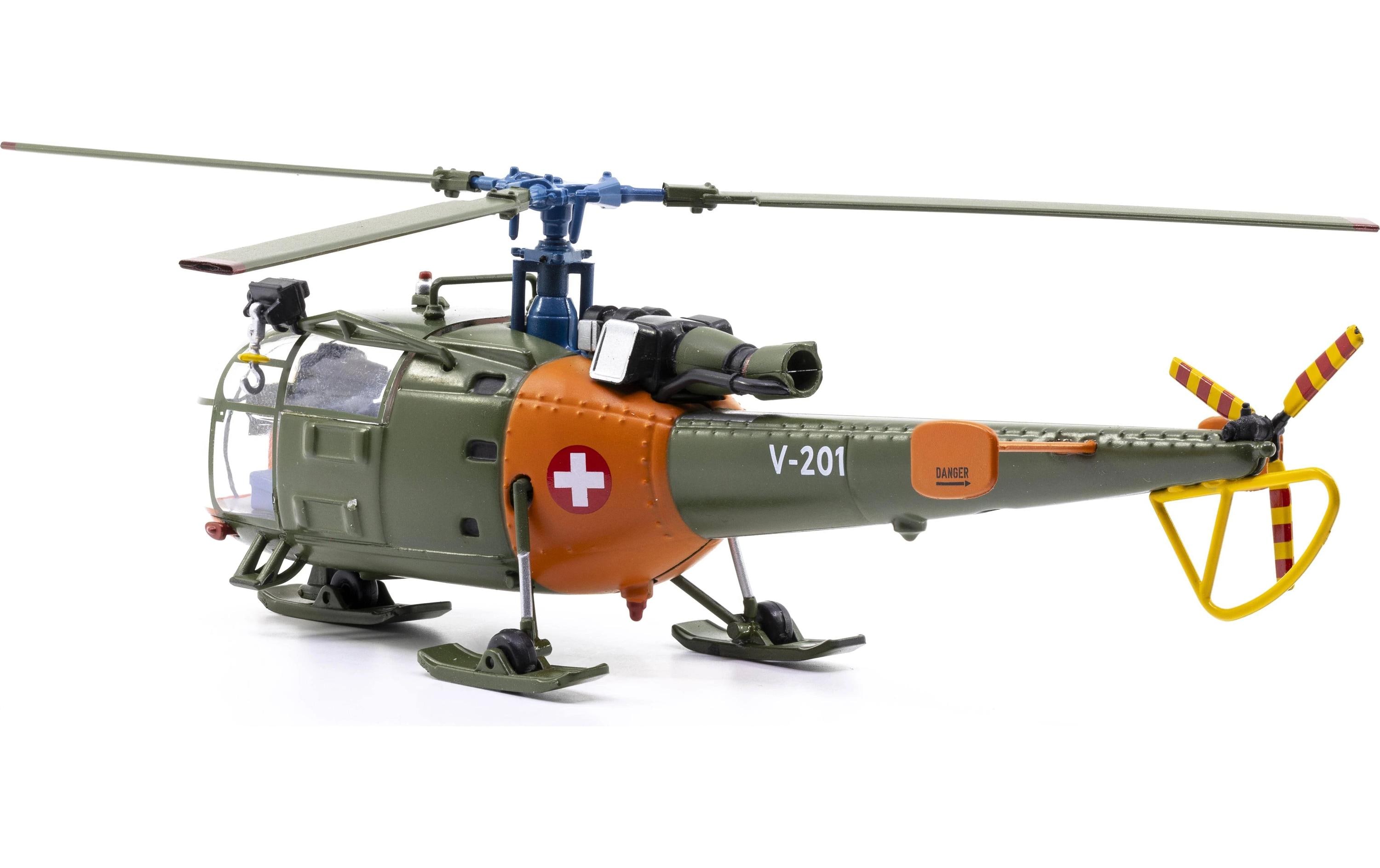 Alouette III Swiss Air Force V-201 1:72Modellflugzeug Schweizer Luftwaffe