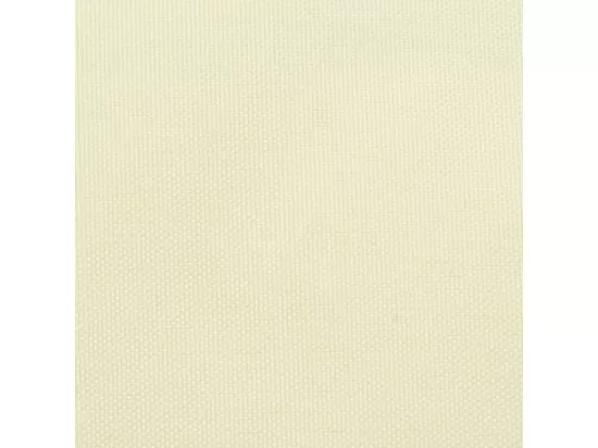 Voile de parasol tissu oxford triangulaire 4x5x6,4 m crème