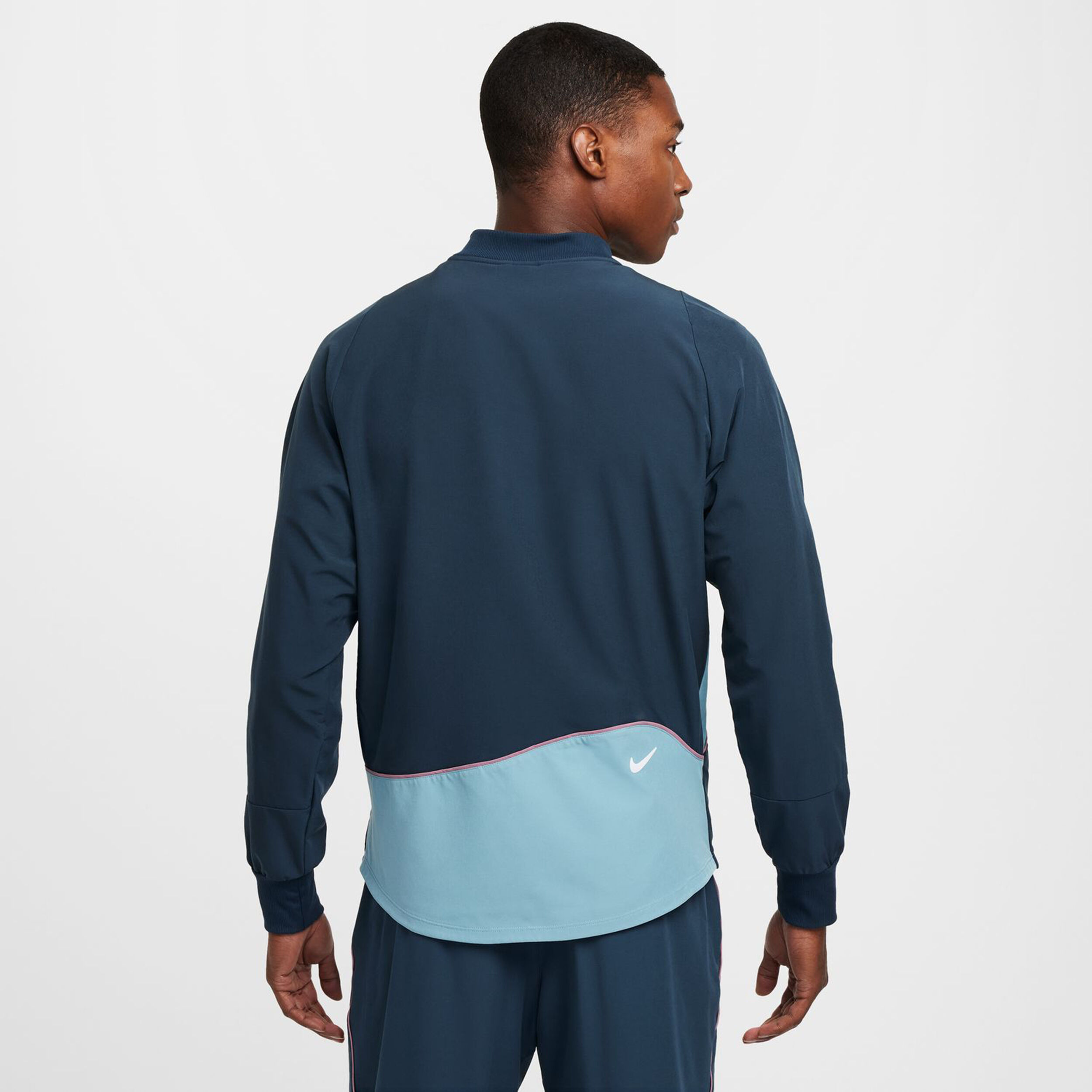 Nike Court Dri-Fit Advantage Veste De Survêtement Hommes - Bleu Foncé , Bleu Clair