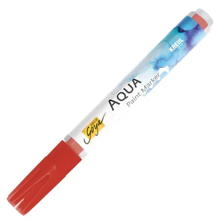 Solo Goya Aqua Paint Marker, zinnoberrot dunkel