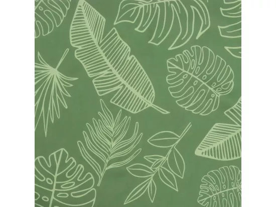 Coussins de chaise lot de 2 motif de feuilles 40x40x3 cm tissu