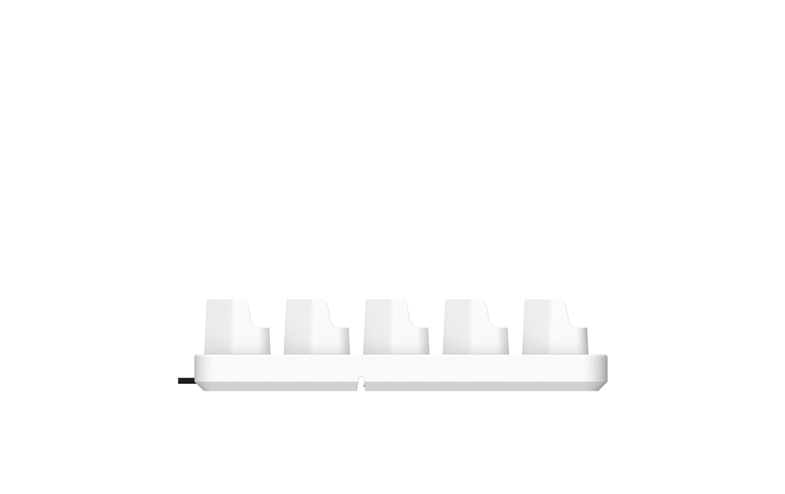 Ladestation Workflow 5 Slot Case Charger Weiss<br>USB-Ladestation zum Laden von bis zu fünf Geräten