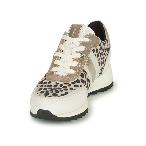 Geox - TABELYA - Blanc / Noir / Argenté