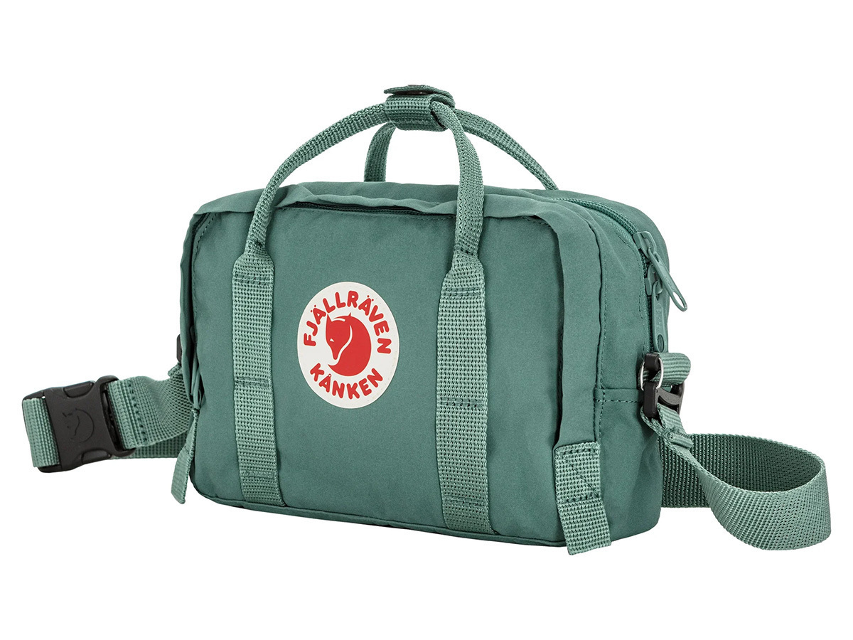 Fjällräven Kanken Crossbody tas - Frost Green