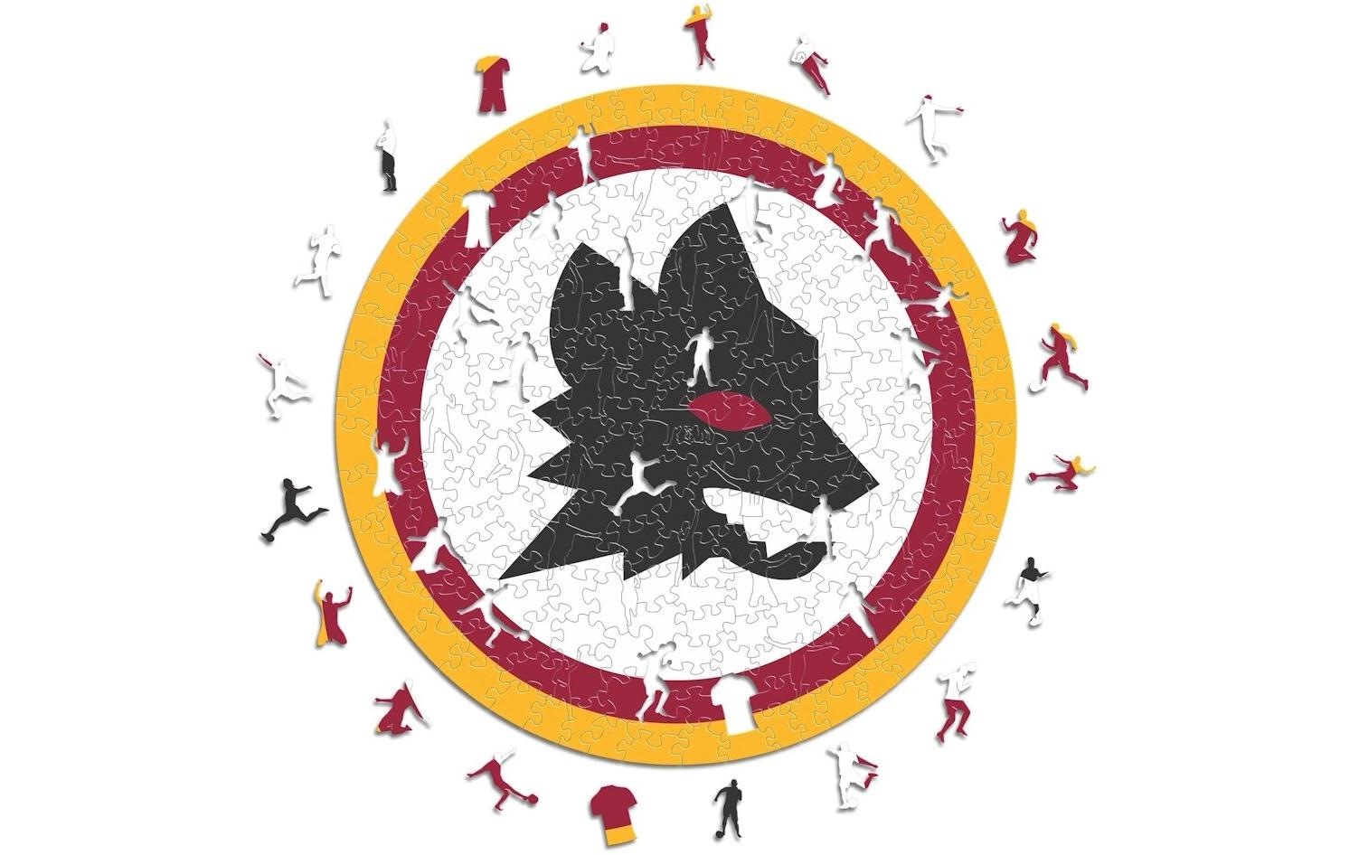 Puzzle »Iconic AS Roma – Lupetto Logo« Holzart: Birke (Herkunftsland: China)