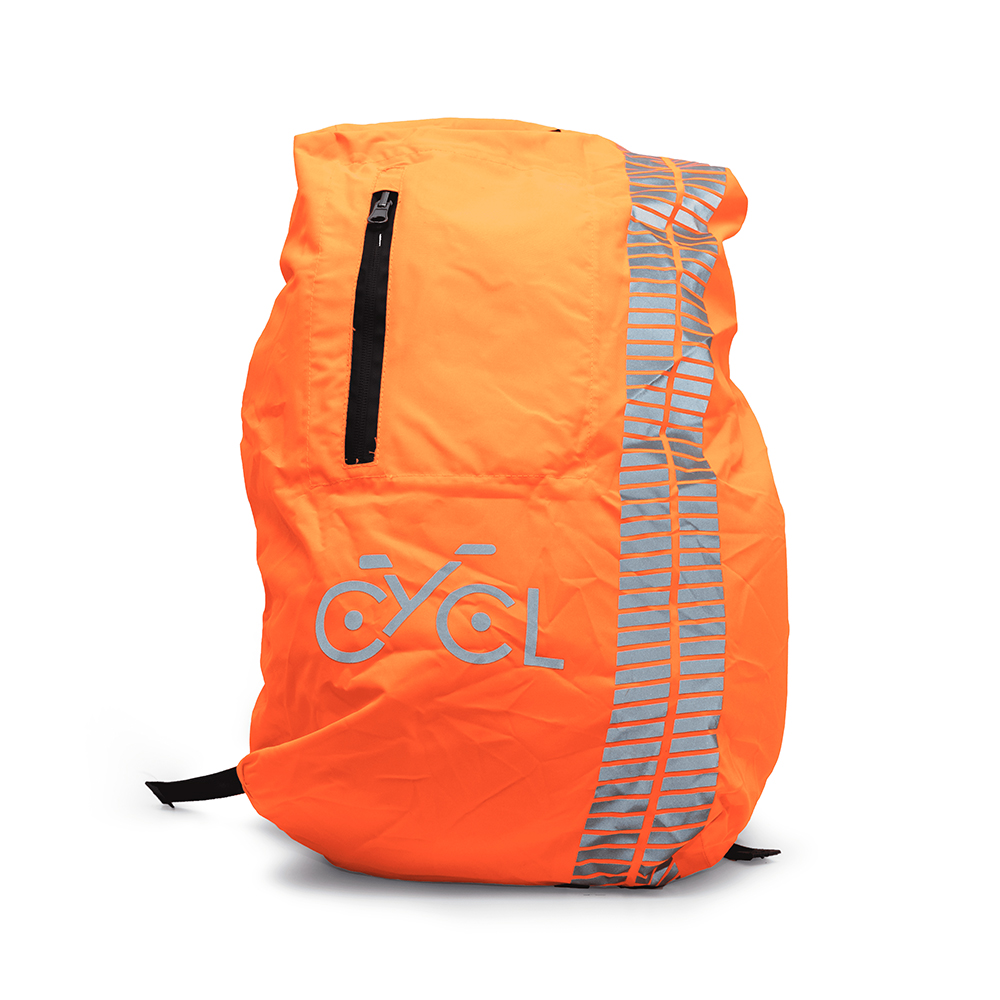 CYCL - Couvre sac anti-pluie kangourou Bagcover Orange