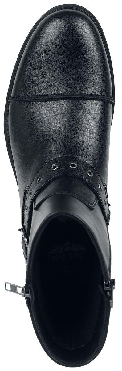 Boots With Belt And Buckles | Rock Rebel by EMP Bottes de motard