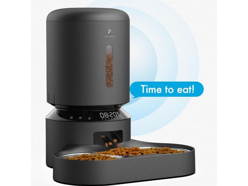 Petlibro Futterautomat Granary Dual Feeder 5 l, Schwarz Automatische Futterstation