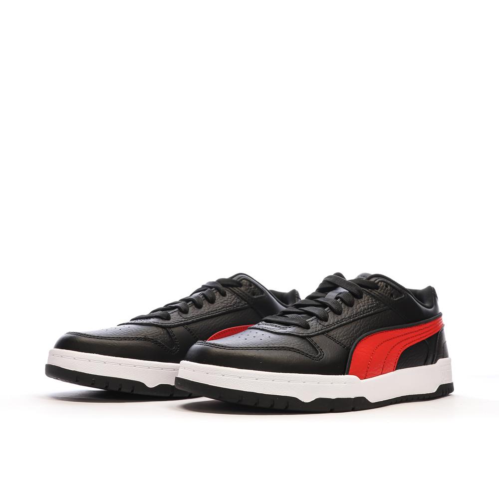 Puma Baskets Noires/Rouges Garçon Puma Rbd Game
