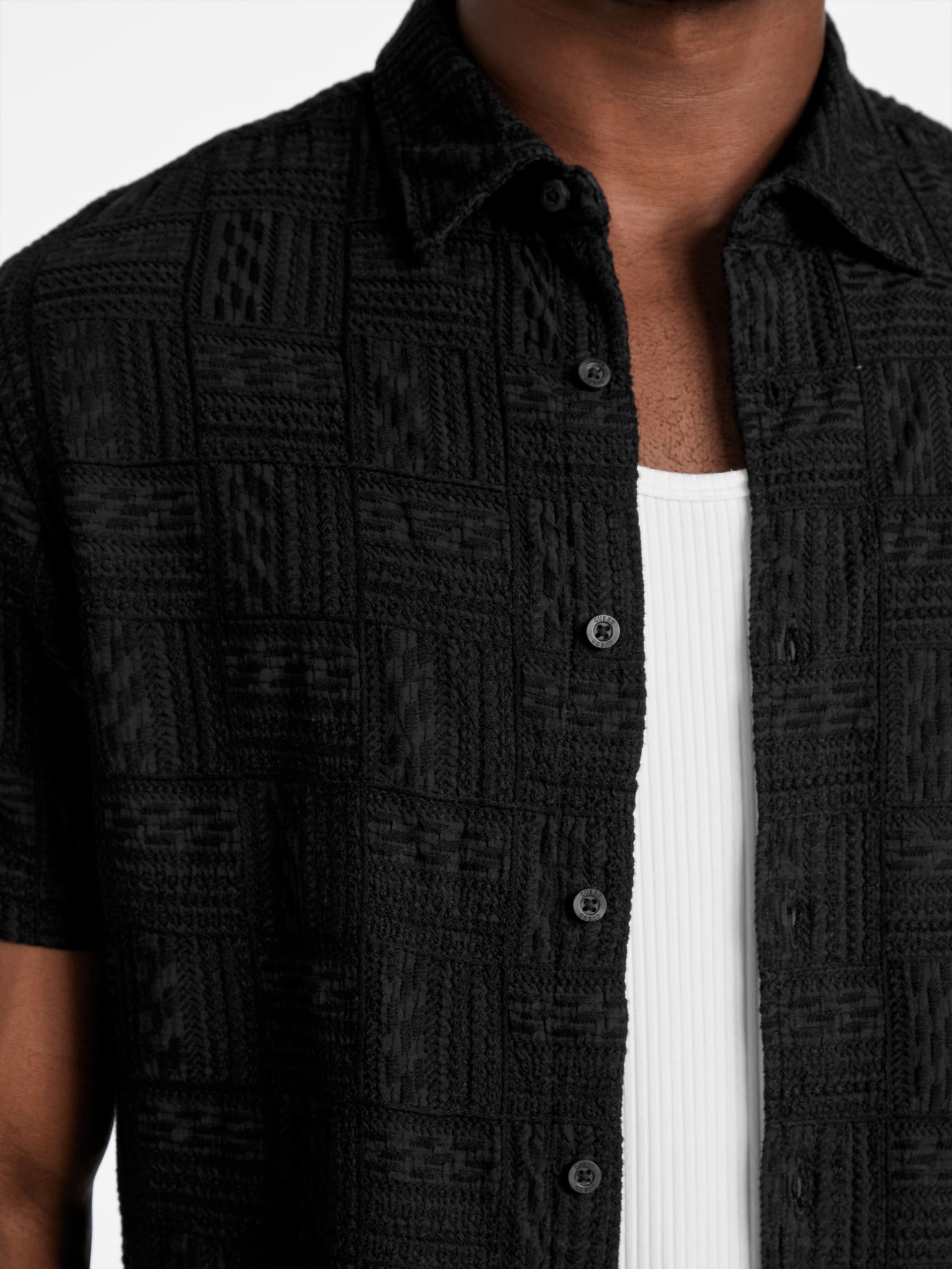 Camisa bordada Idris