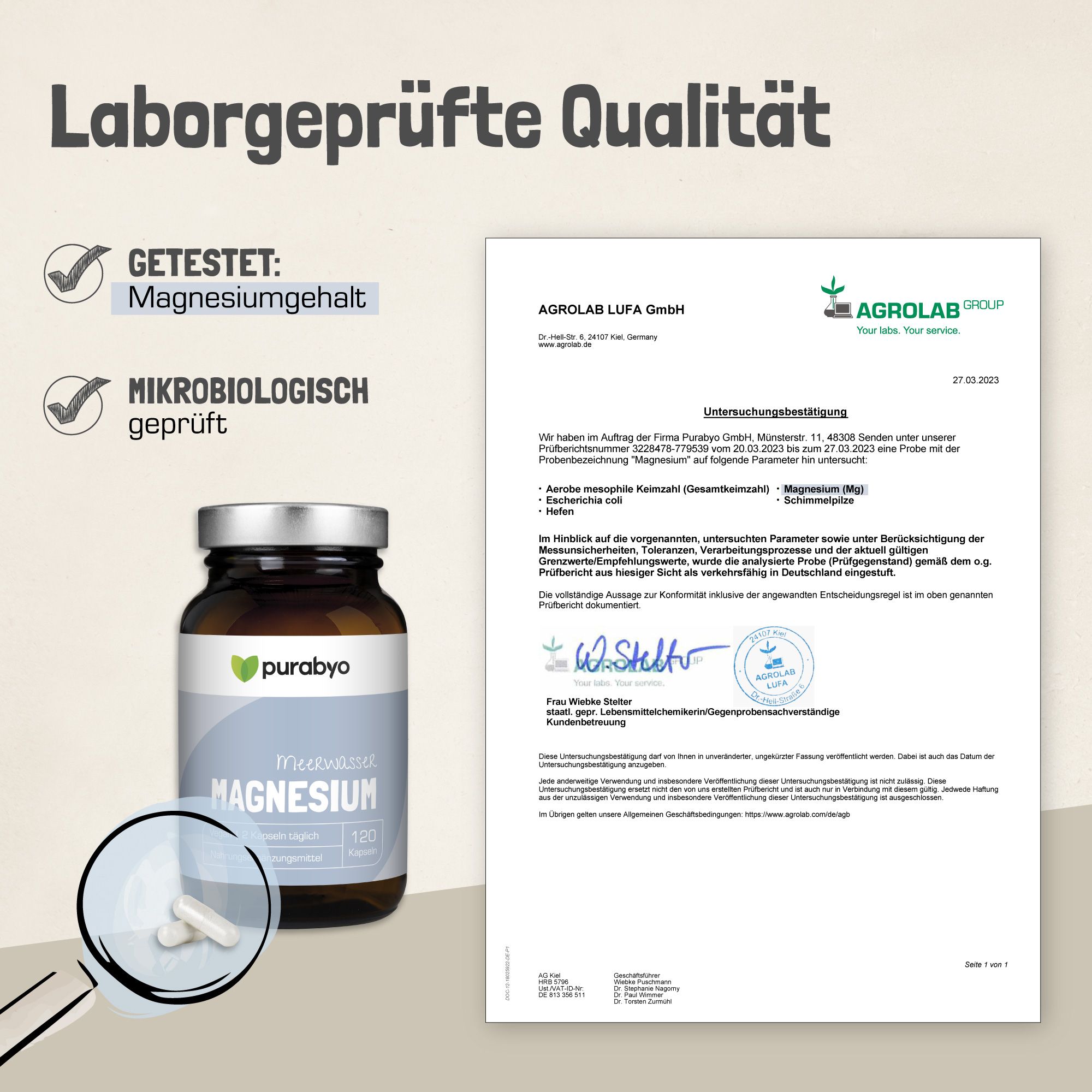 Purabyo Natürliches Magnesium Aquamin