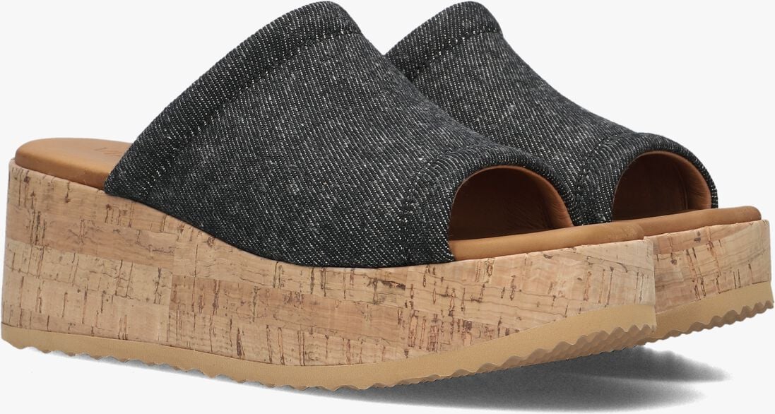 zwarte via vai slippers sissel ryde