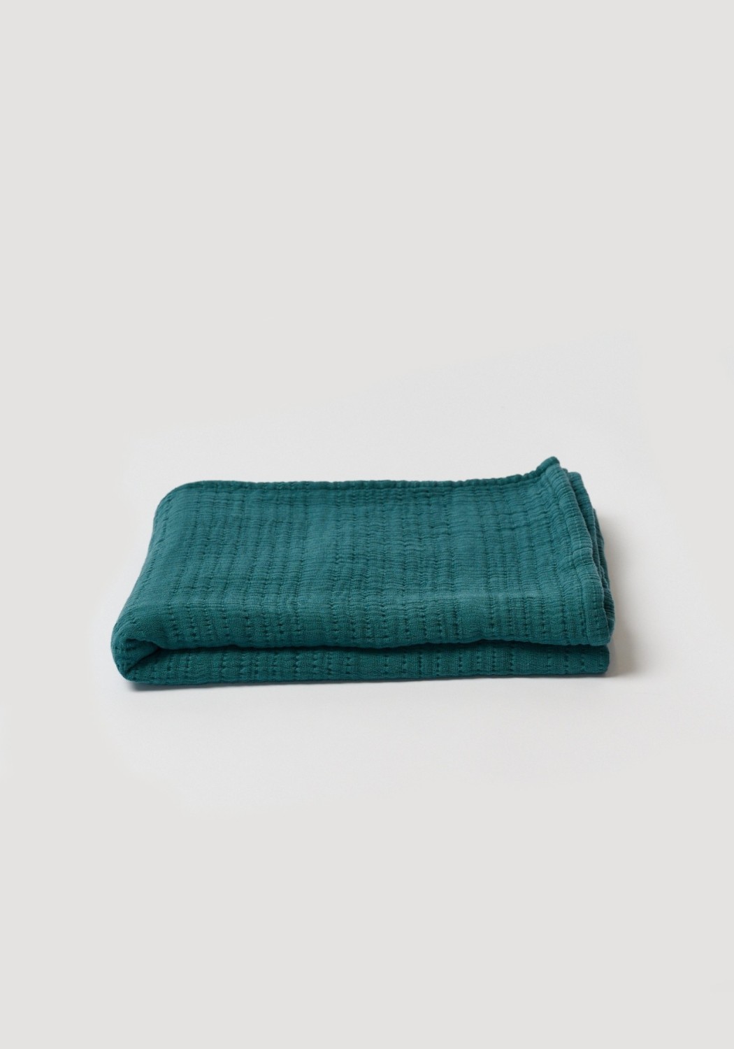 Journey Living Musselin-Decke Volterra Ocean Green