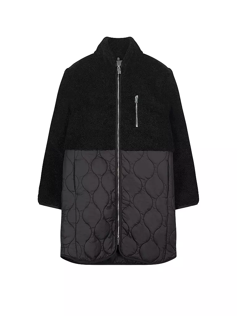 RINO&PELLE Jacke in Felloptik JUR schwarz