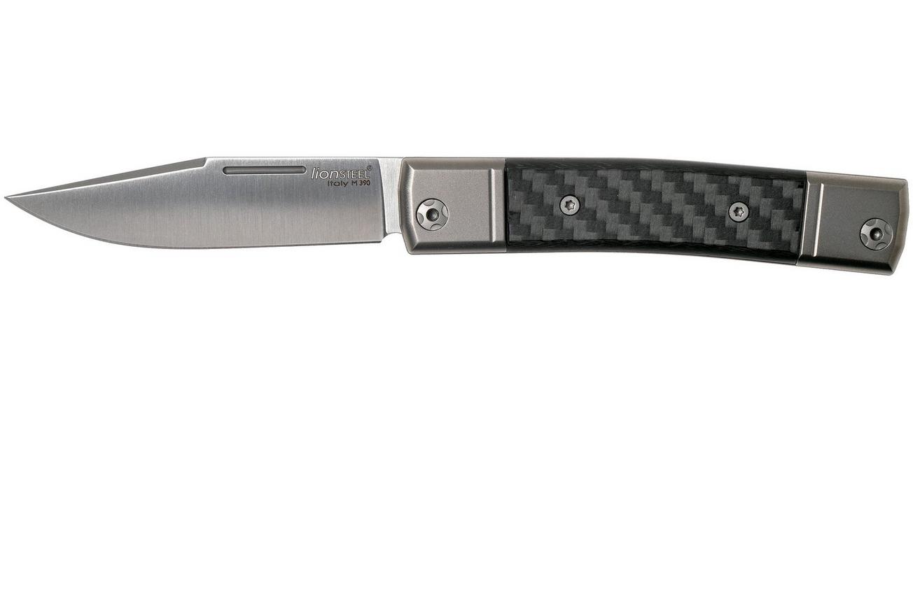 LionSteel BestMan BM1 CF Carbon Fiber slipjoint zakmes