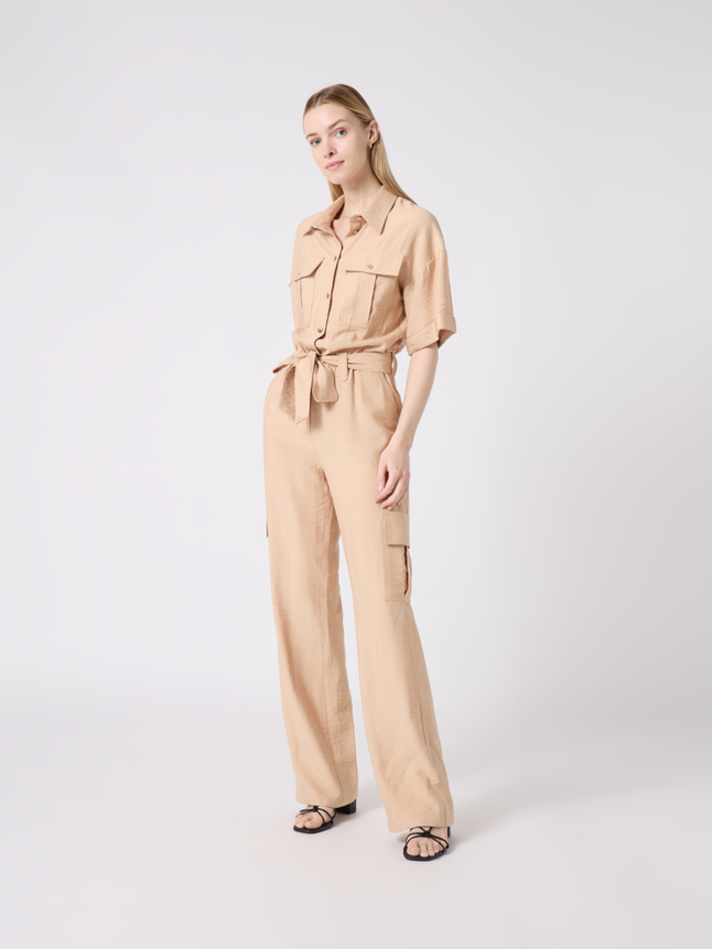 Combinaison pantalon ceinturée