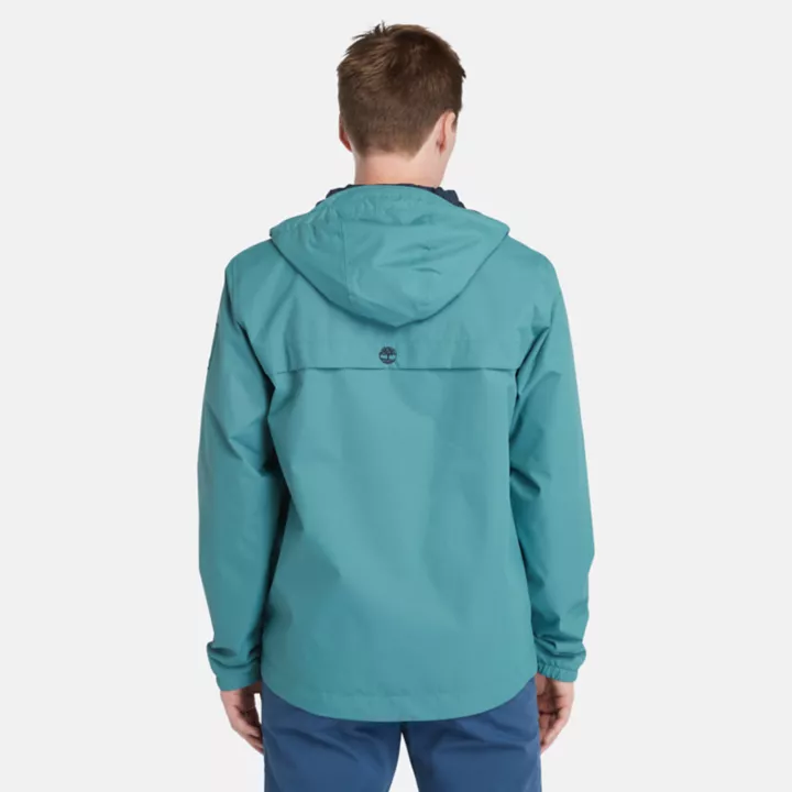 Veste imperméable Benton pour homme en bleu sarcelle