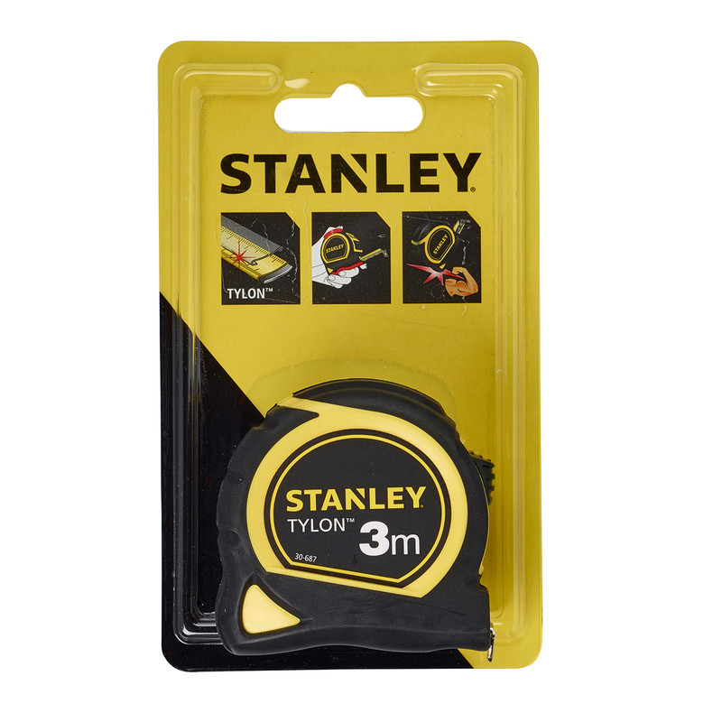 Stanley Tylon rolbandmaat 3m 12.7mm