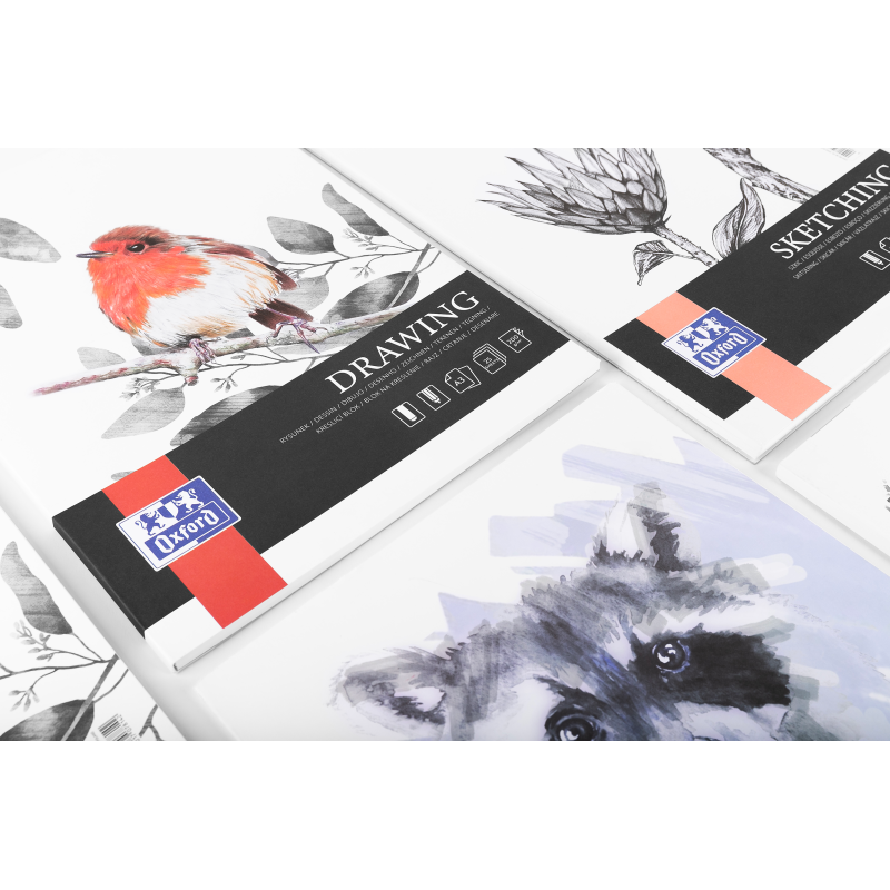 Bloc Sketching Oxford Art Endosse 210X297 100P 120G Uni