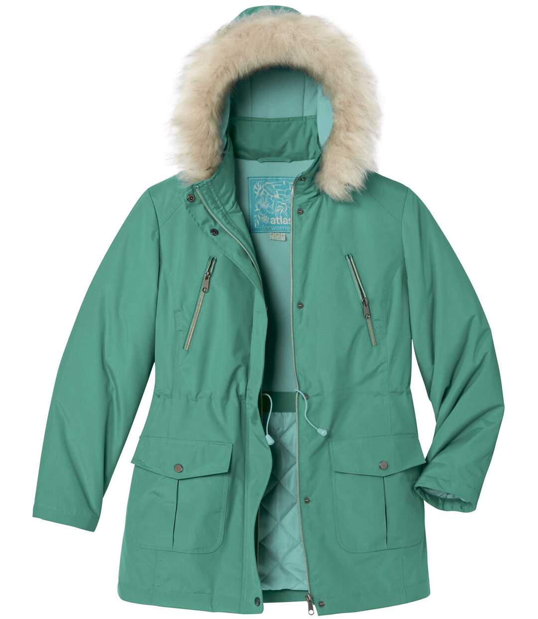 Parka à Capuche Fausse Fourrure Atlas for Women(R)