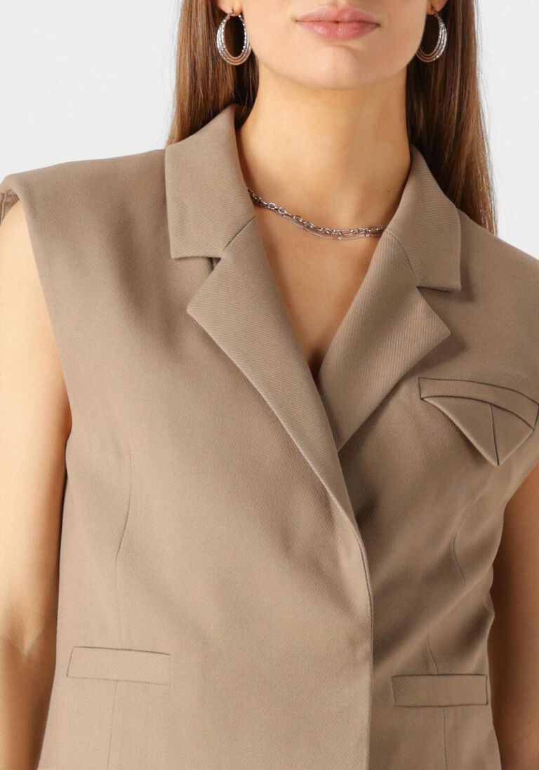 camel copenhagen muse gilet cmtailor-short waiscoat