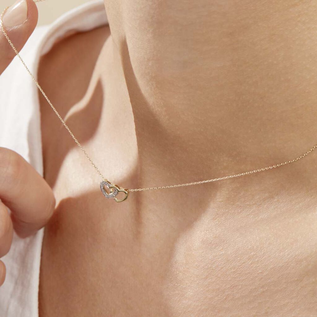 Collier Wydad Or Jaune Diamant