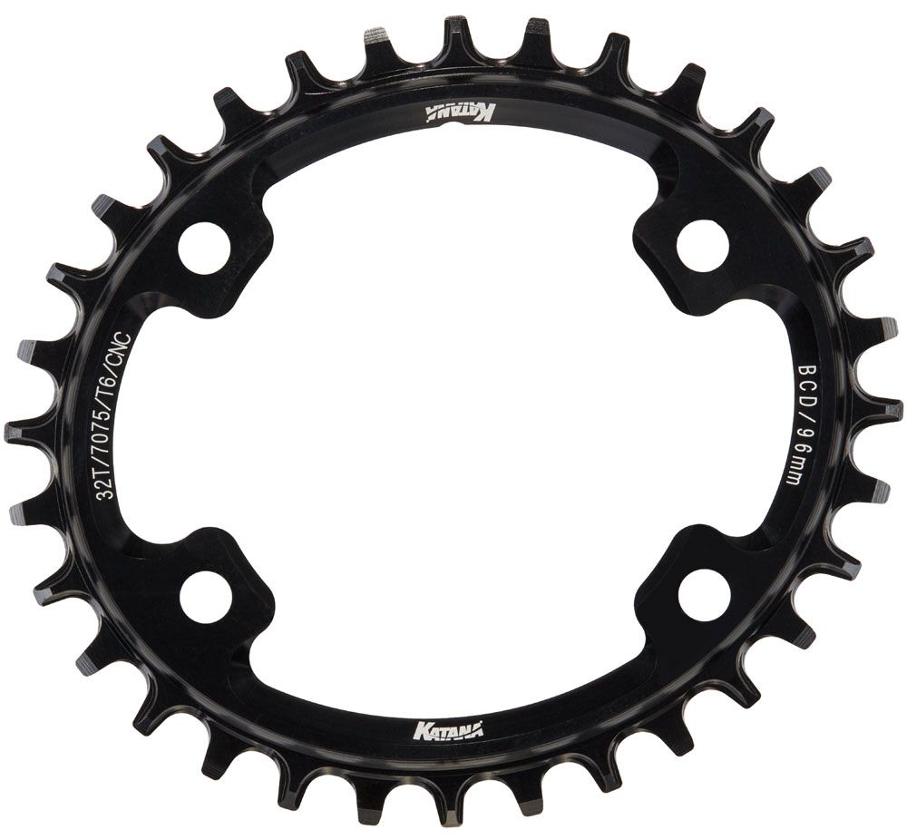 Katana Razorblade Oval Narrow Wide Kettenblatt 96mm kaufen | Bike-Discount