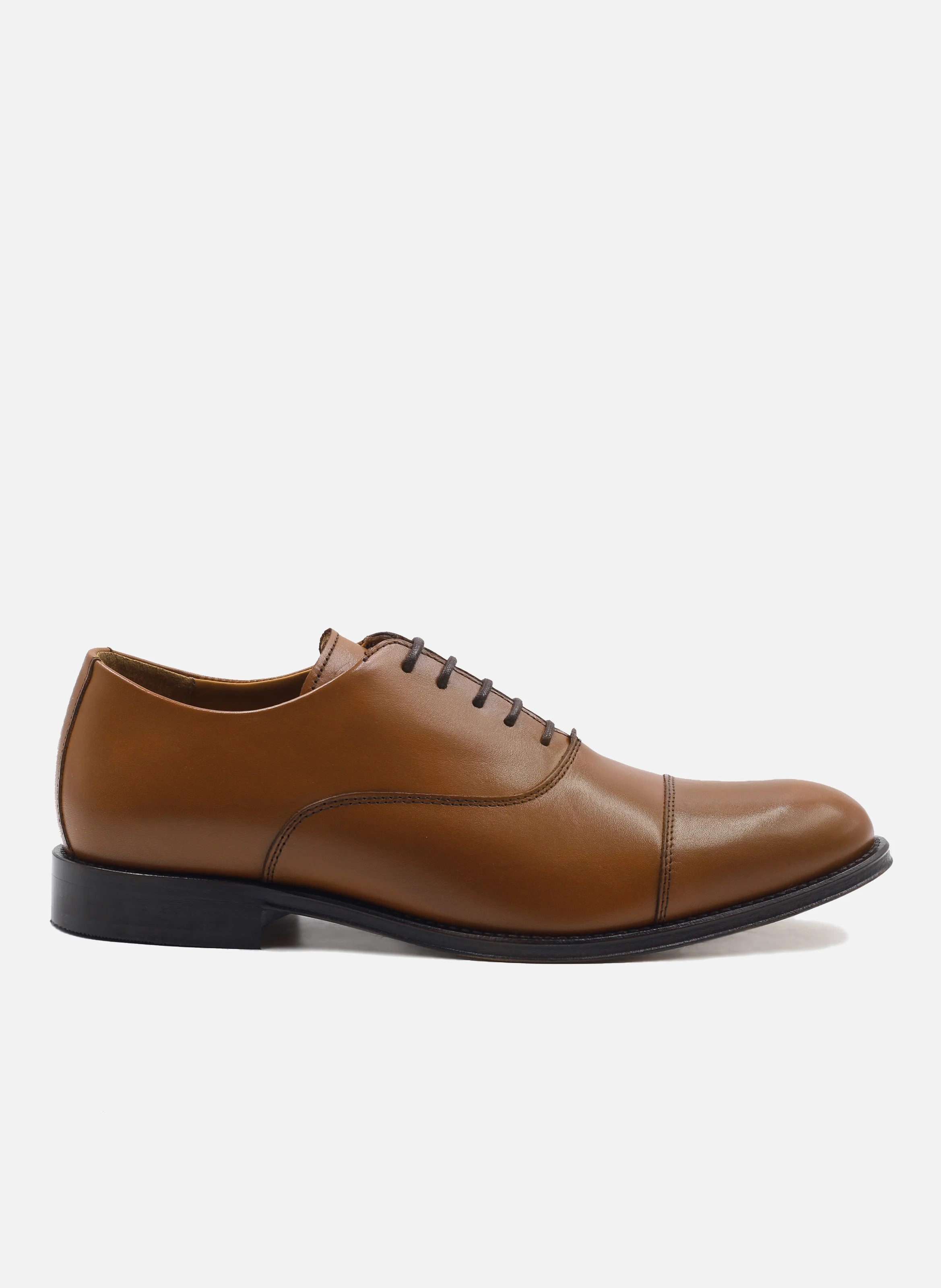 Richelieu oxford cuir lisse | Marron