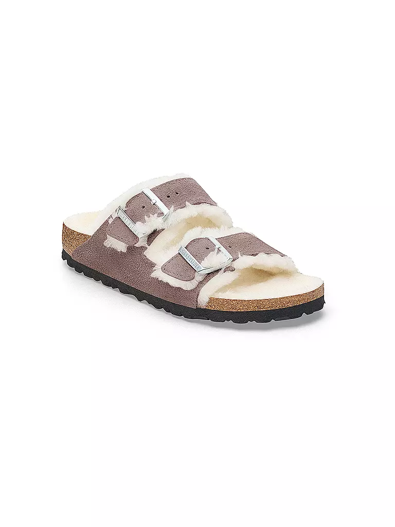 BIRKENSTOCK Pantoletten ARIZONA SHEARLING lila