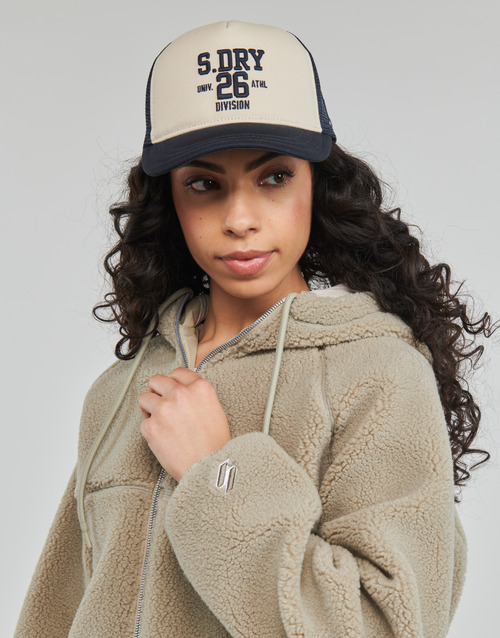 Superdry - CODE SL BORG ZIP THRU - Explorer Sand
